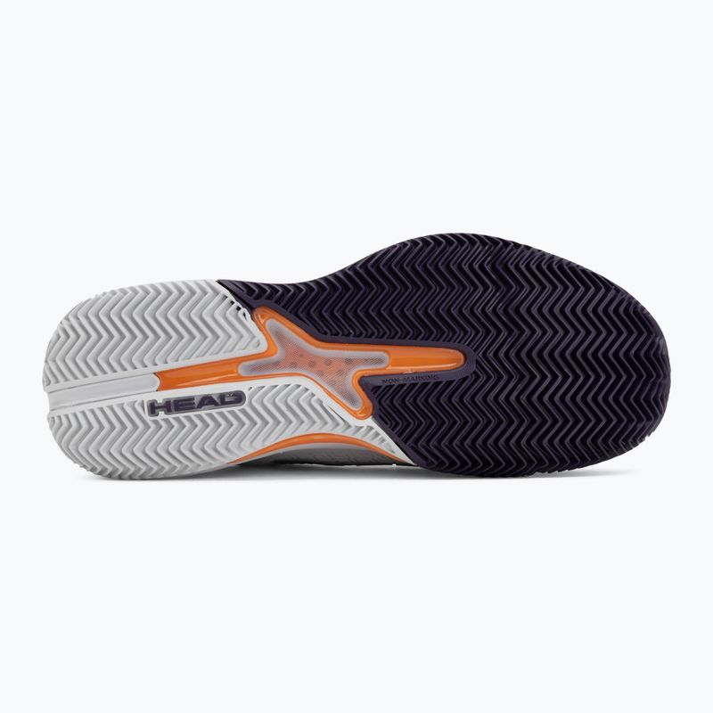 Férfi teniszcipő HEAD Revolt Pro 5.0 Clay light grey/purple 4