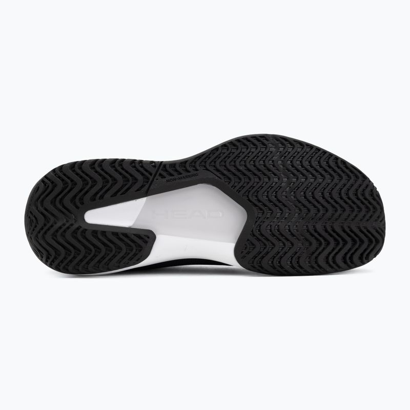 Férfi teniszcipő HEAD Revolt Court 5.0 black/white 4