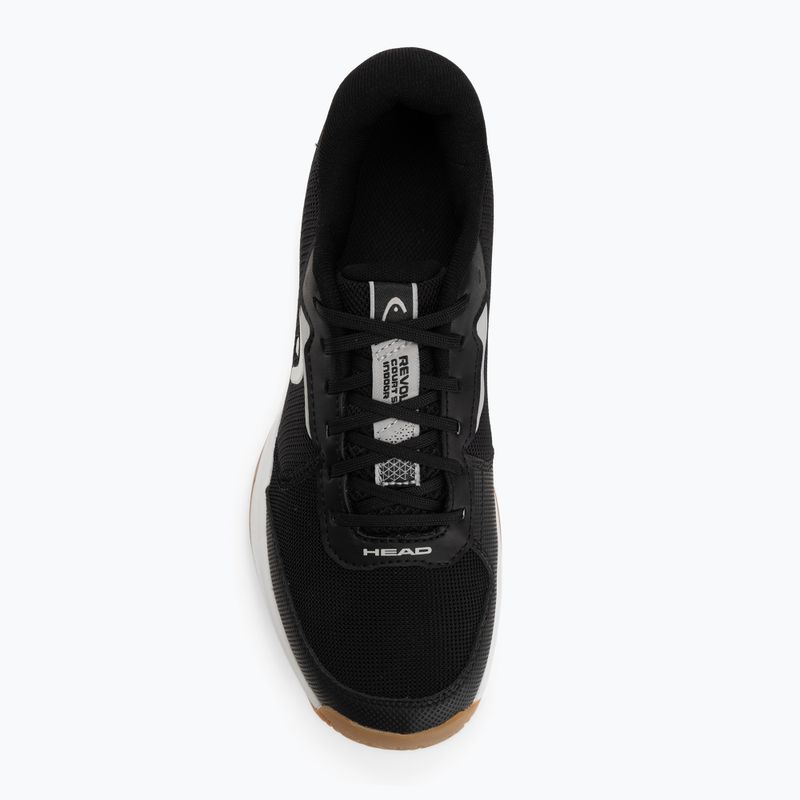 Férfi teniszcipő HEAD Revolt Court 5.0 Indoor black/white 5
