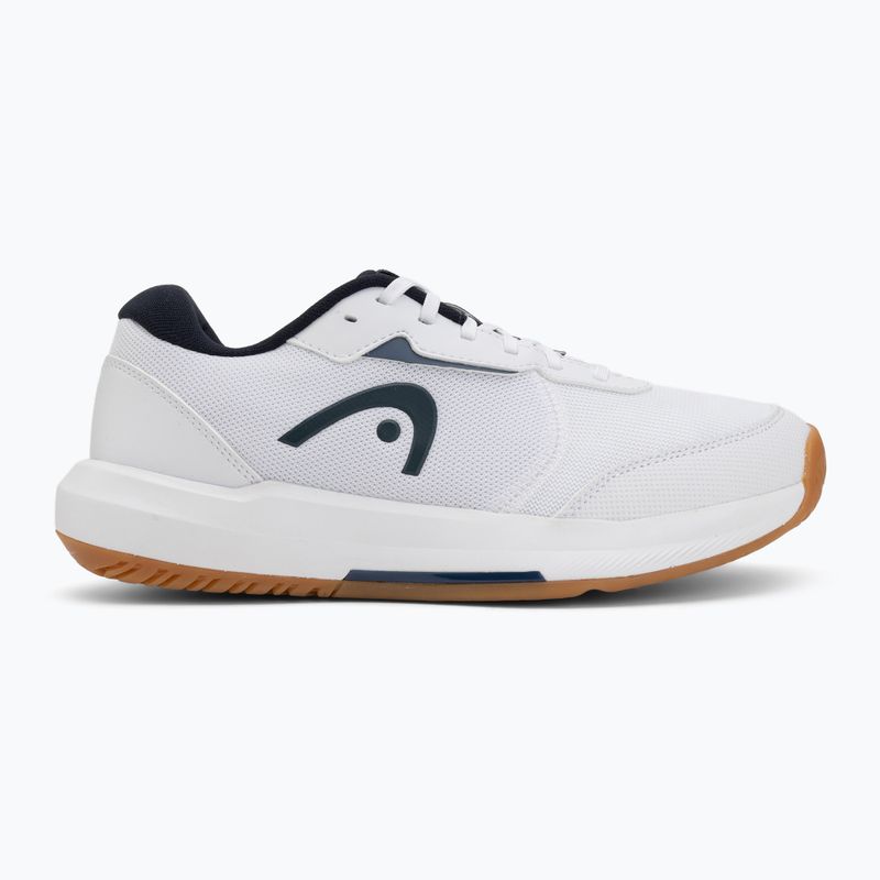 Férfi teniszcipő HEAD Revolt Court 5.0 Indoor white/blueberry 2