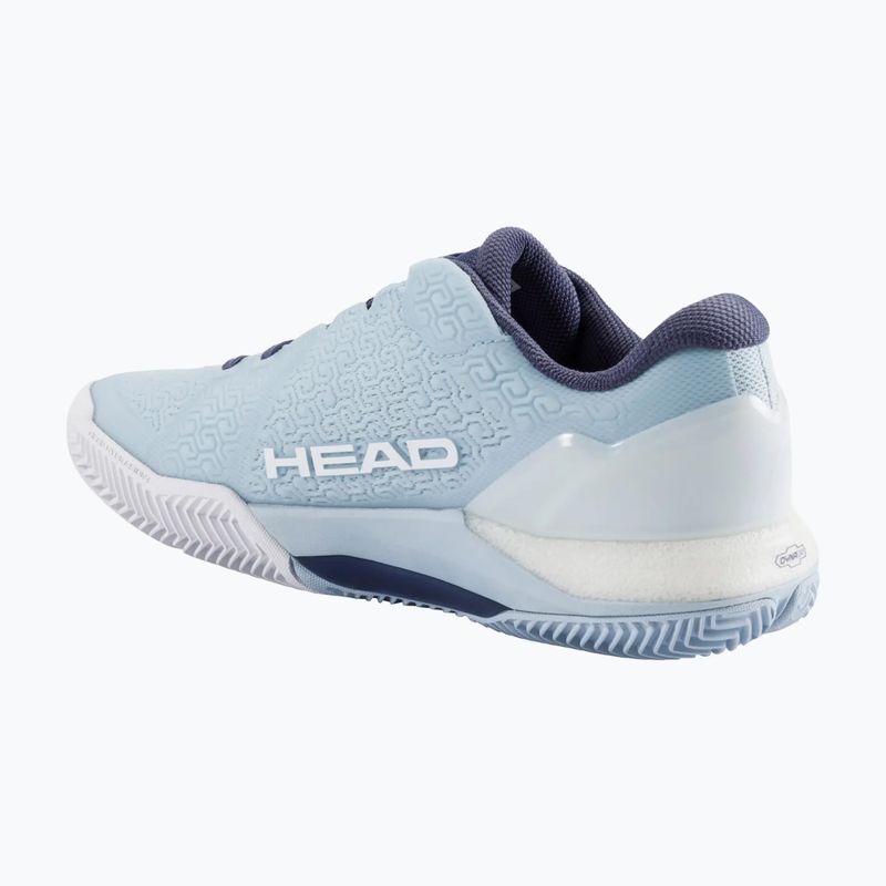 Női teniszcipő HEAD Revolt Pro 5.0 Clay light blue/dark blue 2