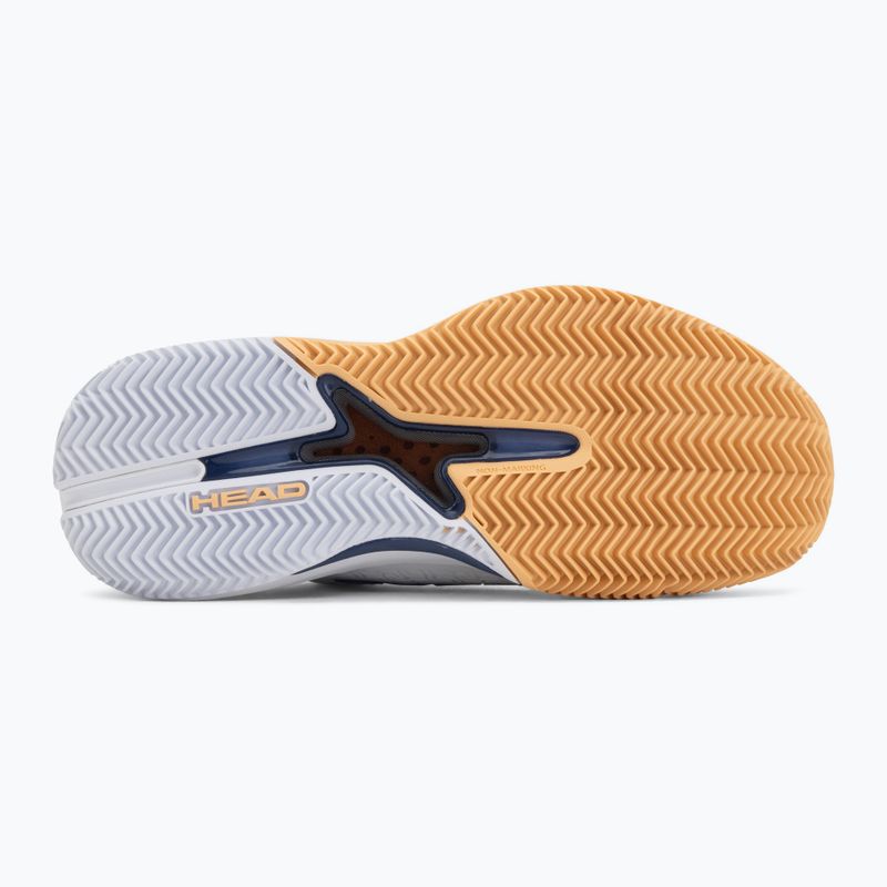 Női teniszcipő HEAD Revolt Pro 5.0 Clay white apricot 4