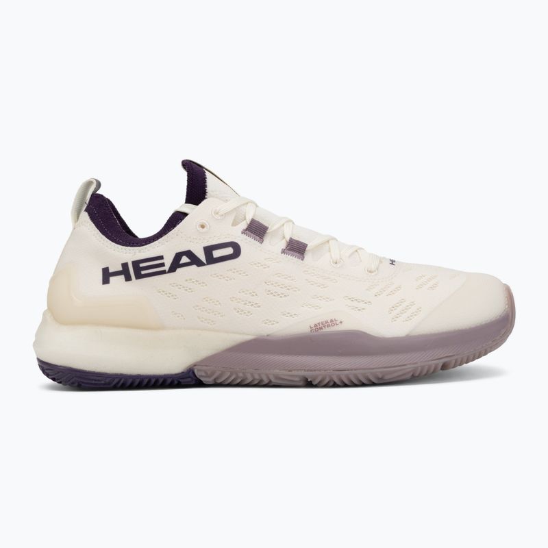 Női padelcipő HEAD Motion Pro 1.5 chalk white/purple 2
