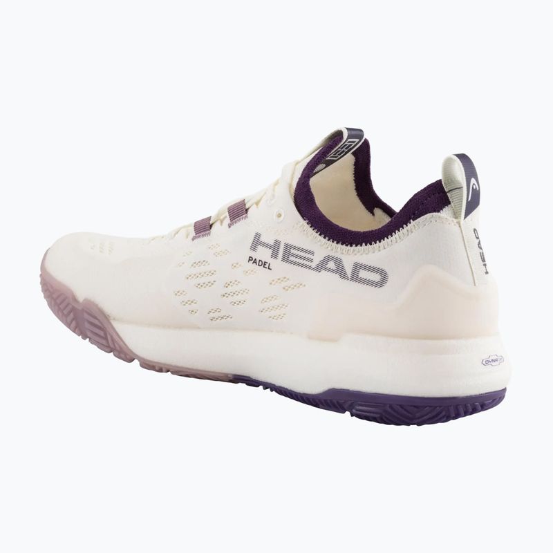Női padelcipő HEAD Motion Pro 1.5 chalk white/purple 2