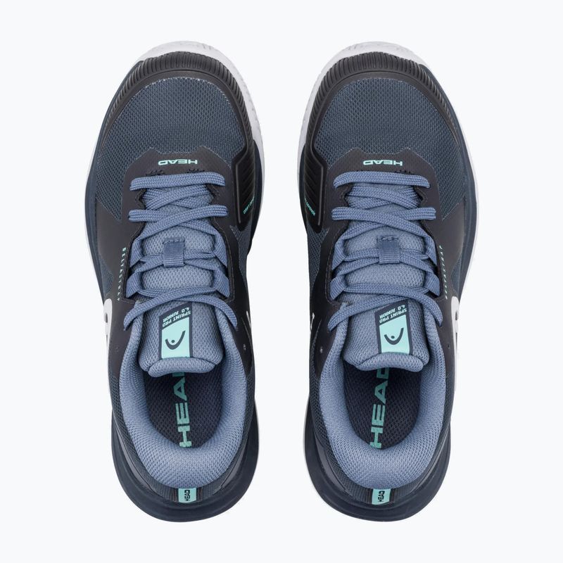 Gyerek teniszcipő HEAD Sprint Pro 4.0 Jr red/dark red 4