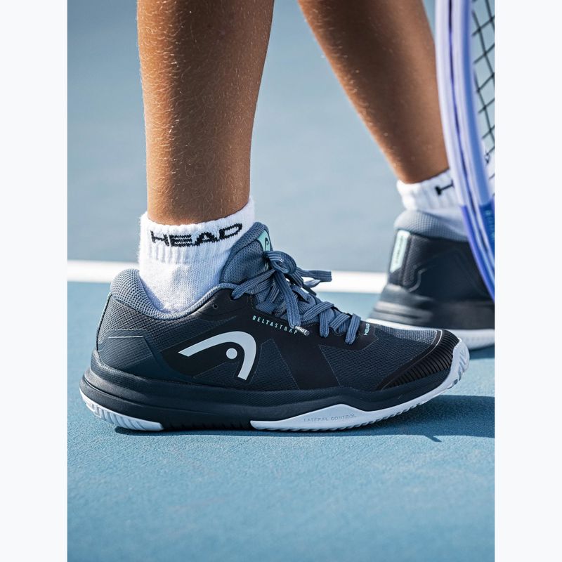 Gyerek teniszcipő HEAD Sprint Pro 4.0 Jr red/dark red 5