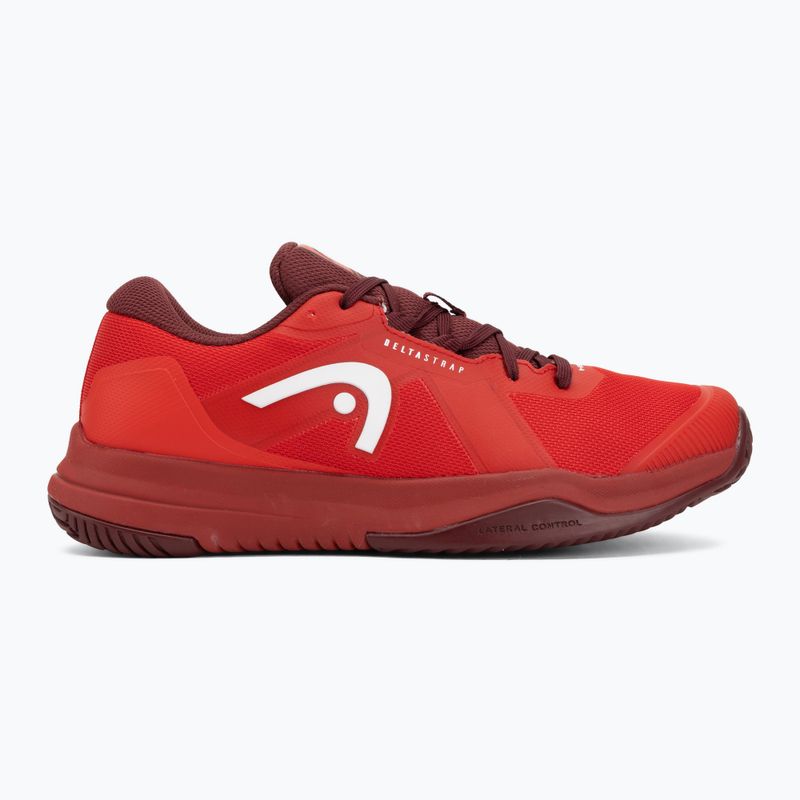 Gyerek teniszcipő HEAD Sprint Pro 4.0 Jr red/dark red 2