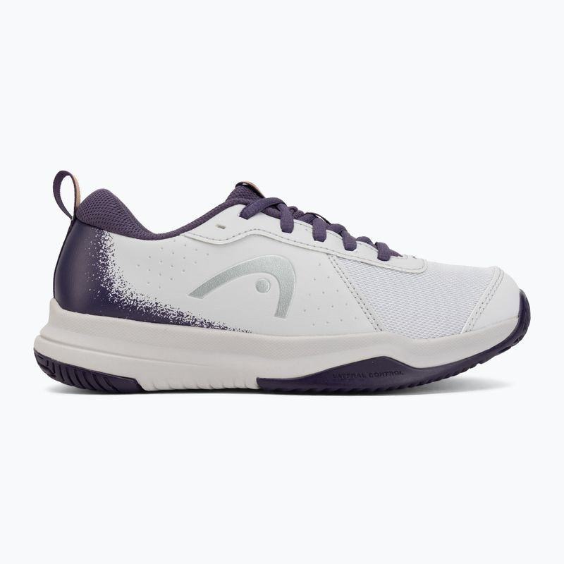 Gyerek teniszcipő HEAD Sprint Court 4.0 light grey/purple 2