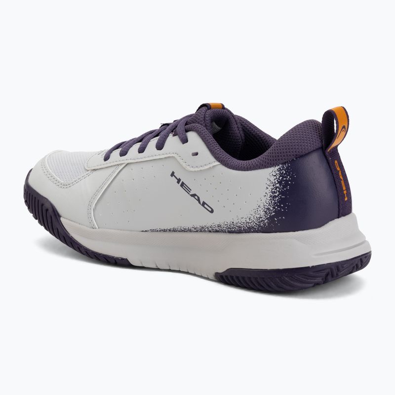 Gyerek teniszcipő HEAD Sprint Court 4.0 light grey/purple 3