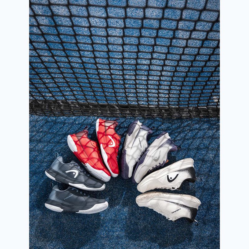 Gyerek teniszcipő HEAD Sprint Court 4.0 light grey/purple 5