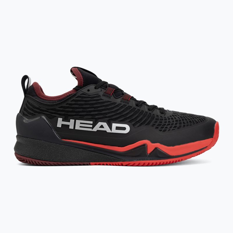 Férfi teniszcipő HEAD Endure Pro Clay black/red 2