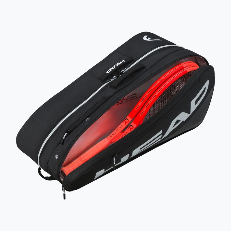 Tenisz táska HEAD Tour Racquet Bag L 65 l black 4