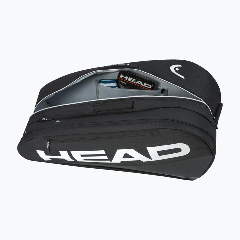 Tenisz táska HEAD Tour Racquet Bag L 65 l black 6