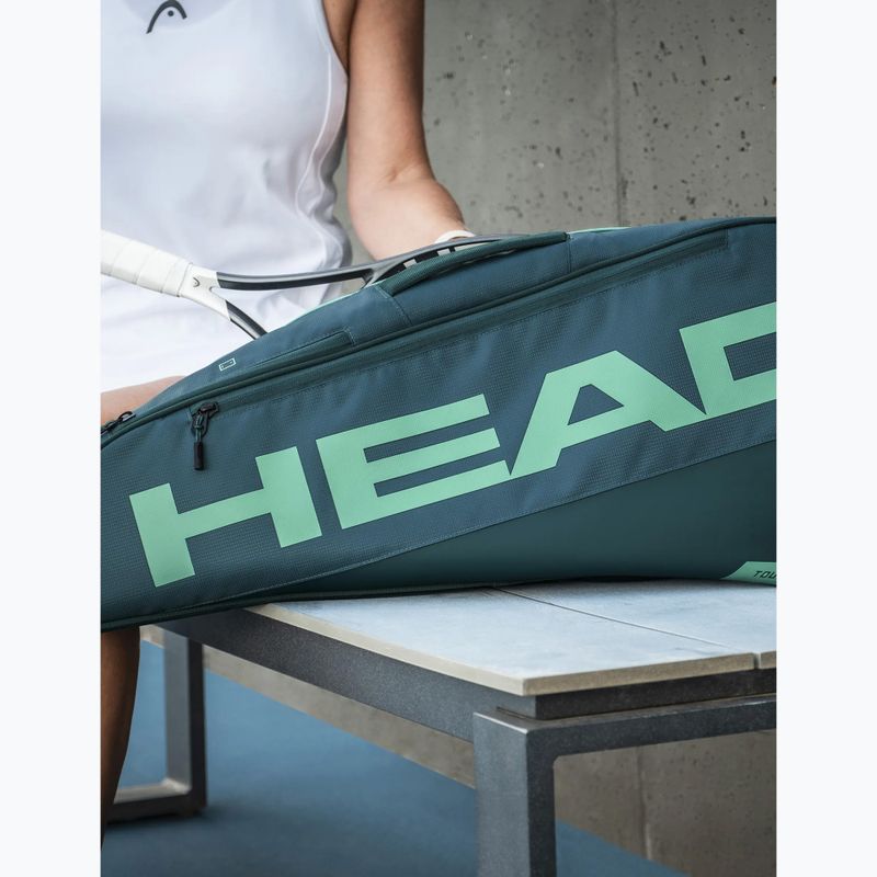 Tenisz táska HEAD Tour Racquet Bag S 30 l green 4