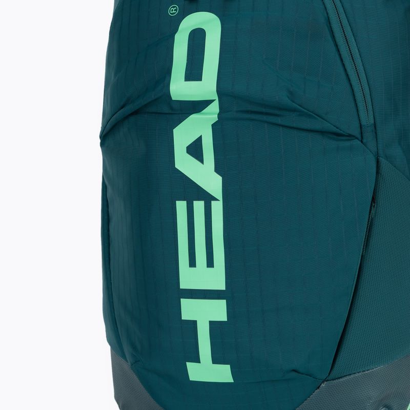 Tenisz hátizsák HEAD Tour Racqpack green 4