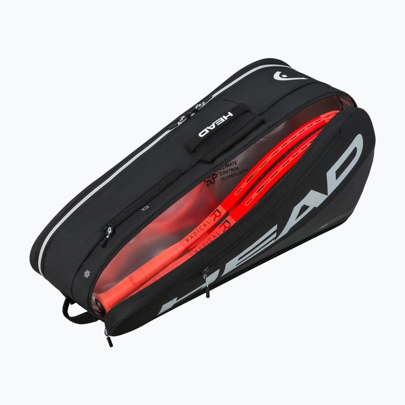 Tenisz táska HEAD Tour Racquet Bag M 30 l black 4