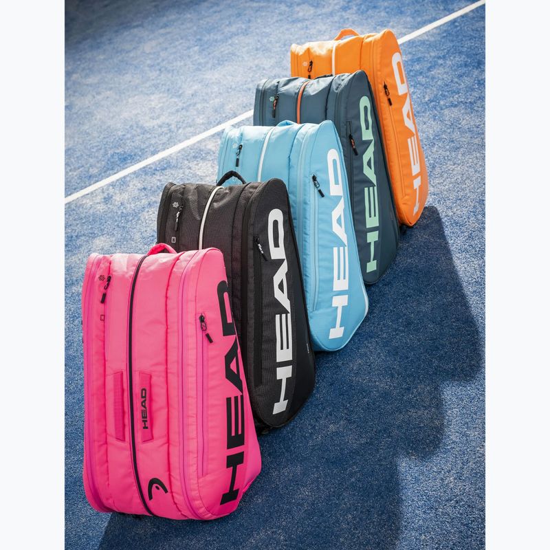 Padel táska HEAD Tour Padel Bag L 40 l black 5