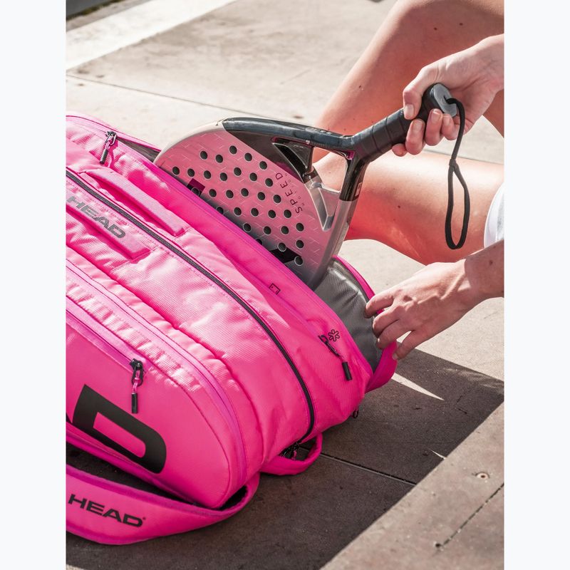 Padel táska HEAD Tour Padel Bag L 40 l pink 5