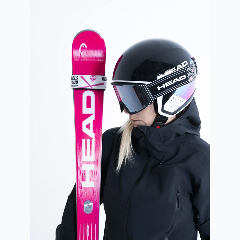 Alpesi síléc HEAD WC Rebels e-Race Pro RP WCR 14 + Freeflex 14 GW kötések 75 Years pink 5