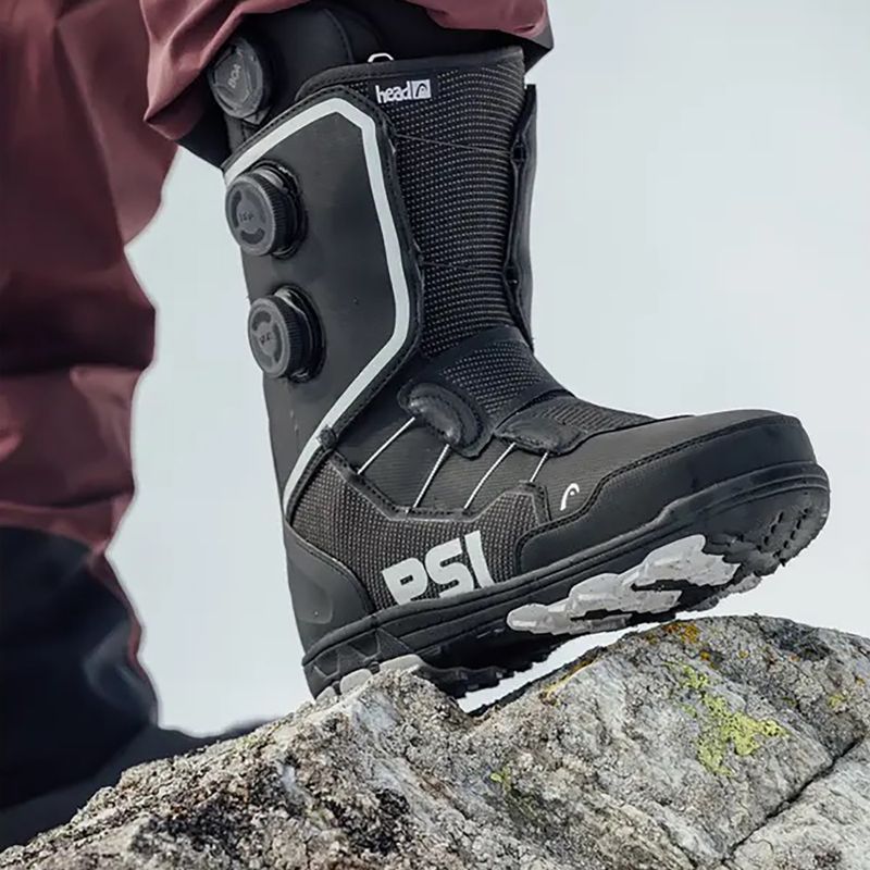 Snowboard cipők HEAD Psi Triple Boa black 5