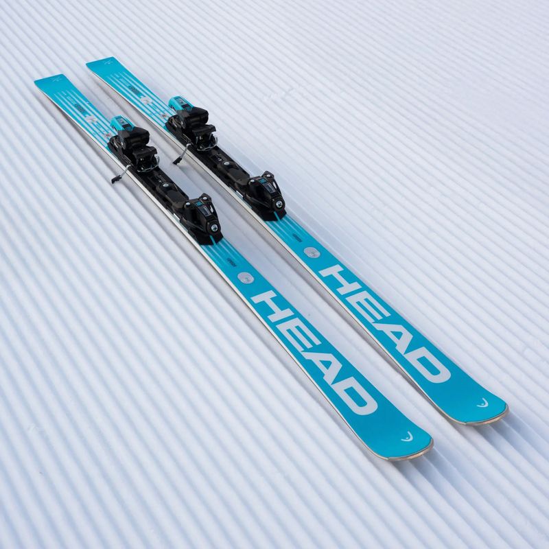 Lesikló sílécek + kötések HEAD WC Rebels e-Speed Pro RP WCR 14 + Protector+ FF 14 GW blue/white 8