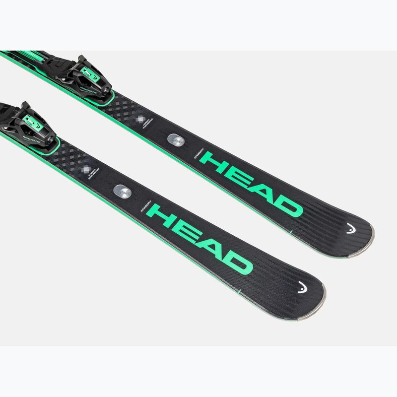 Lesikló sílécek + kötések HEAD Supershape e-Magnum SW BB-PR + Protector Evo PR 13 GW black/green 3