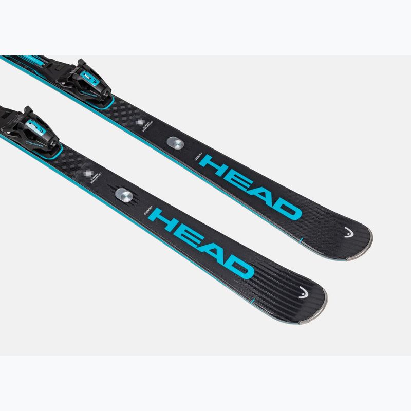 Lesikló sílécek + kötések HEAD Supershape e-Speed SW BB-PR + Protector Evo PR 13 GW black/blue 3