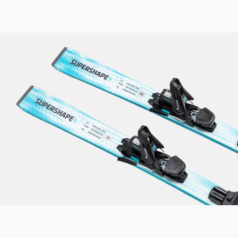 Gyermek lesikló sílécek + kötések HEAD Supershape JRS + Jrs 7.5 GW CA white/blue 4