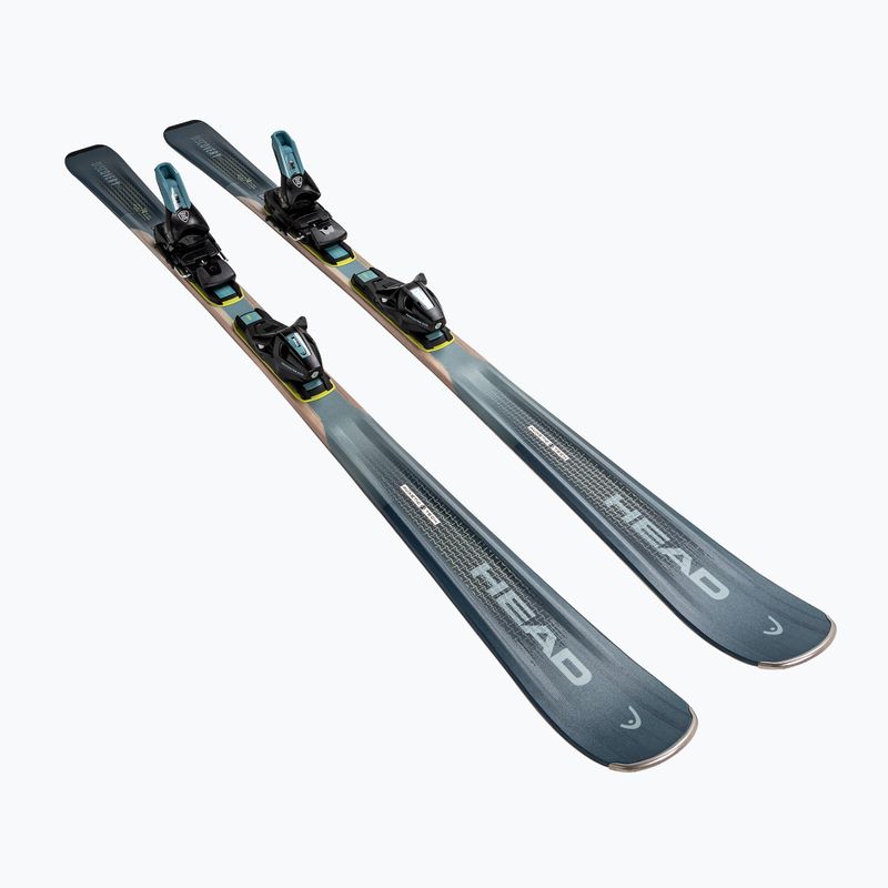 Lesikló sílécek + kötések HEAD Discovery 74 Pro AM BB-PR + Protector Evo PR 11 GW dark blue/yellow 2