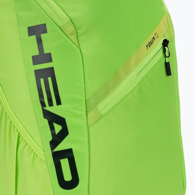 Tenisz hátizsák HEAD Tour Backpack 25 l sharp green 4