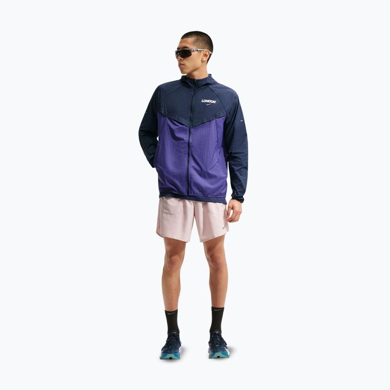 Férfi futódzseki Nike Stride Dri-Fit ADV midnight navy/court purple 2