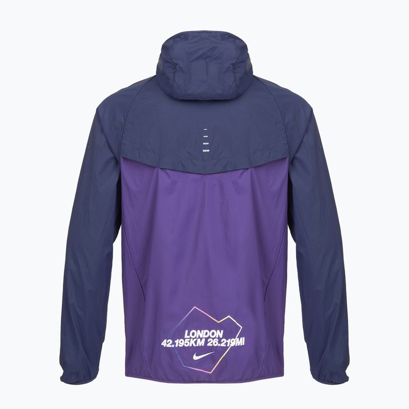 Férfi futódzseki Nike Stride Dri-Fit ADV midnight navy/court purple 10