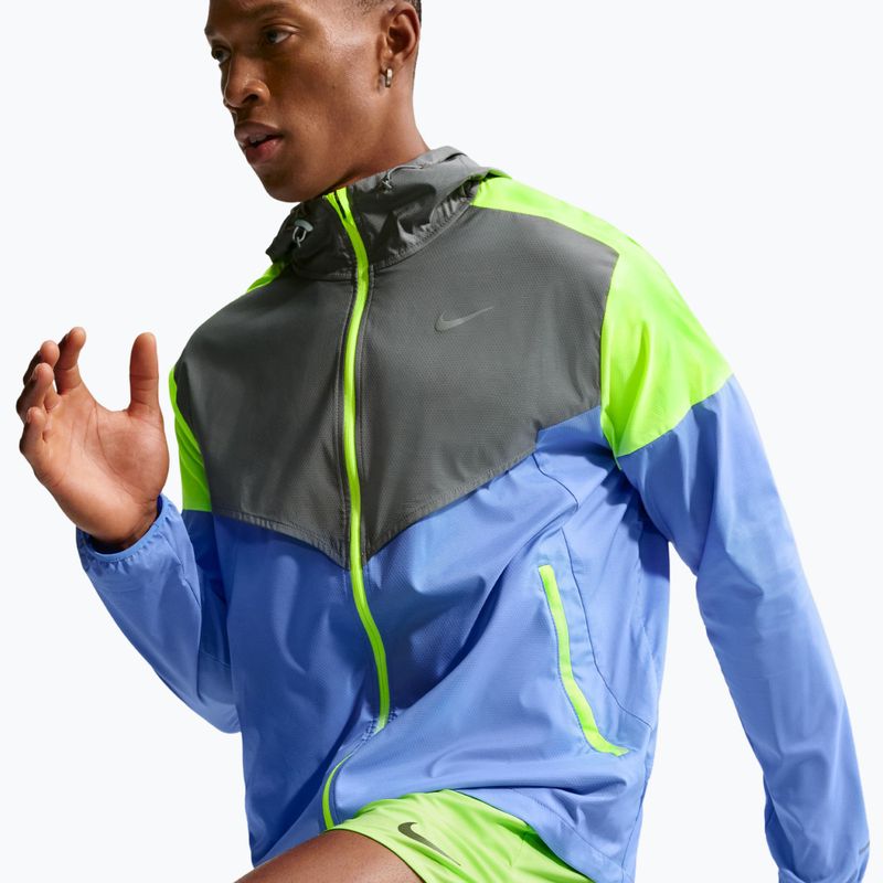 Férfi futódzseki Nike Impossibly Light Windrunner royal pulse/smoke grey/volt ice 5