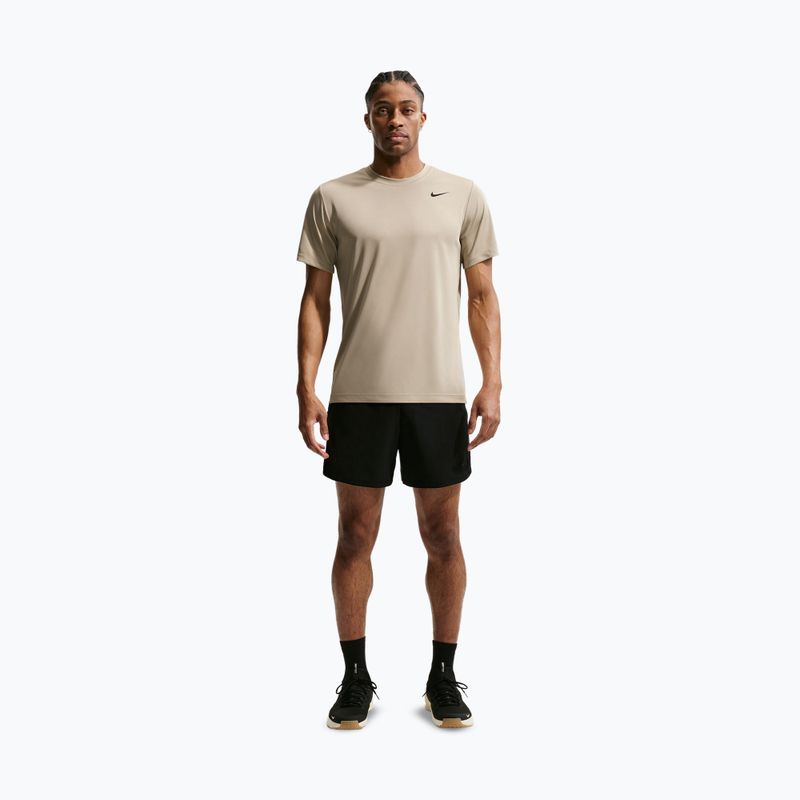 Férfi edző póló Nike Dri-FIT Training T-Shirt desert khaki/black 2