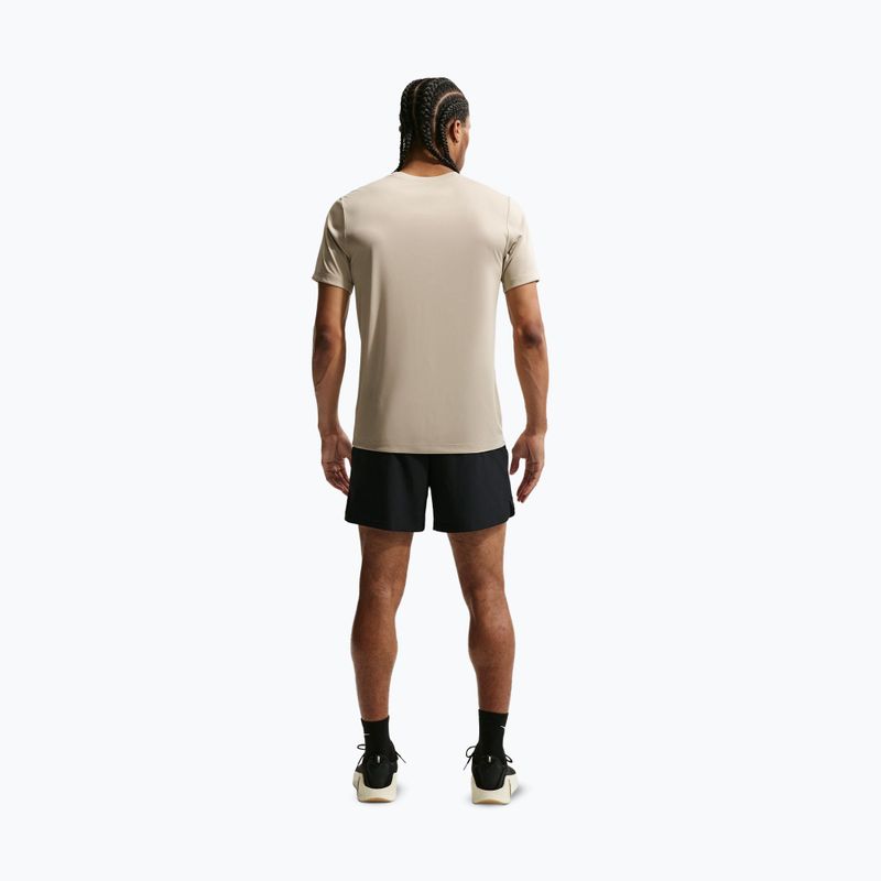 Férfi edző póló Nike Dri-FIT Training T-Shirt desert khaki/black 3