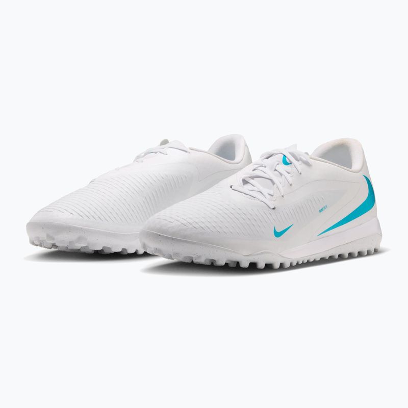 Férfi focicipők Nike Phantom 6 Low Academy TF white/white/dusty cactus 3