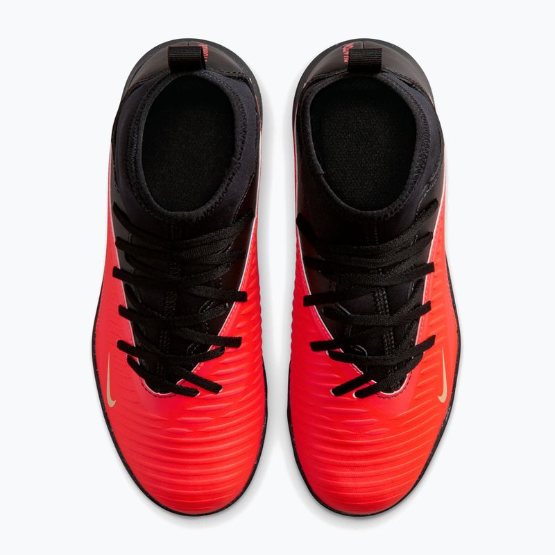 Gyermek focicipők Nike Jr. Phantom 6 High Club bright crimson/bright crimson/black 3