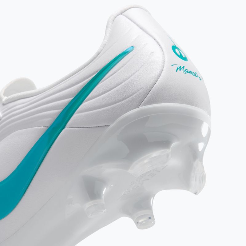 Férfi focicipők Nike Tiempo Maestro Academy FG/MG white/white/dusty cactus 7
