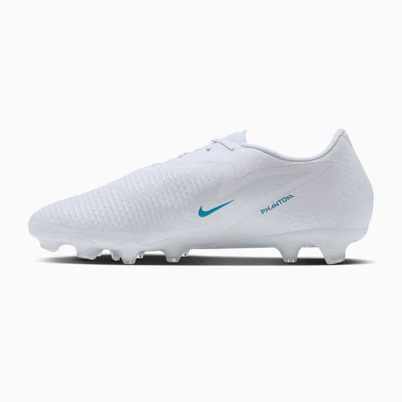 Férfi focicipők Nike Phantom 6 Low Academy FG/MG white/white/dusty cactus 2