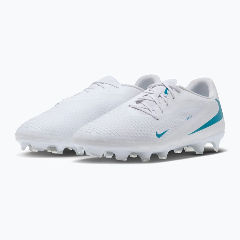 Férfi focicipők Nike Phantom 6 Low Academy FG/MG white/white/dusty cactus 3