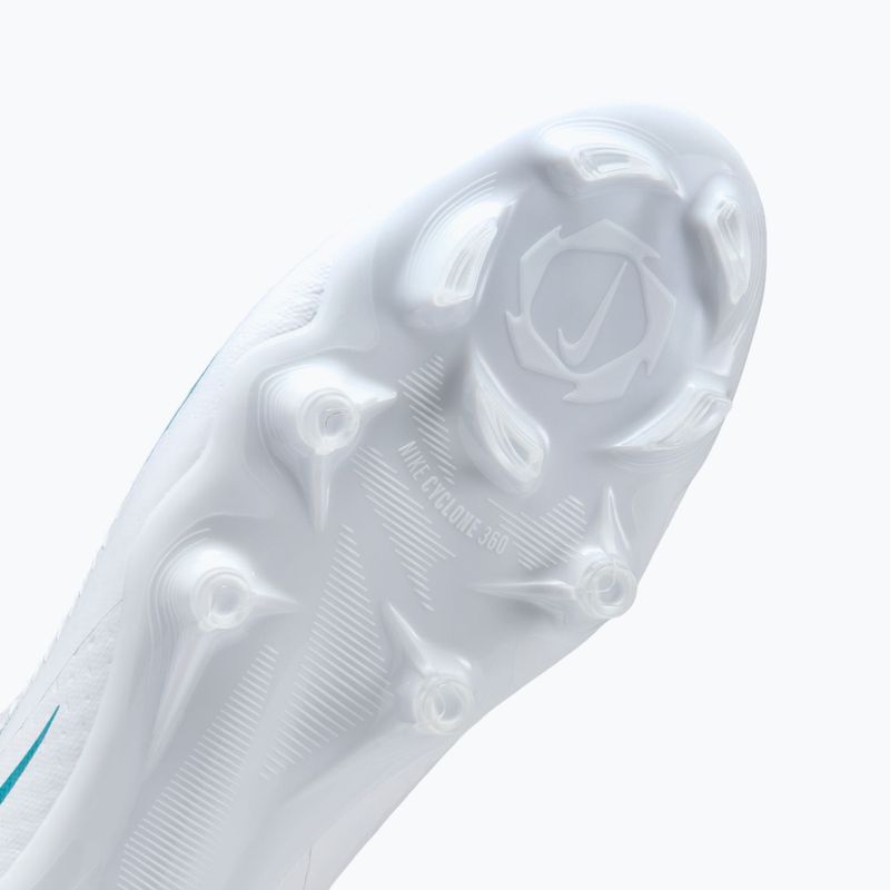 Férfi focicipők Nike Phantom 6 Low Academy FG/MG white/white/dusty cactus 8