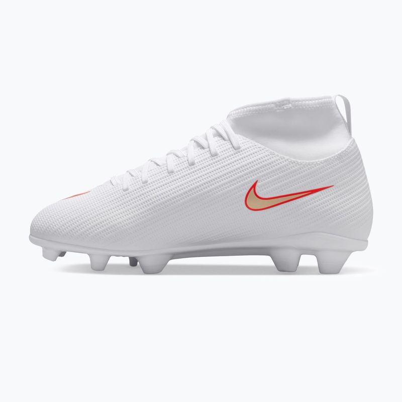 Gyermek focicipők Nike Jr. Mercurial Superfly 11 Club white/bright crimson/blur 2