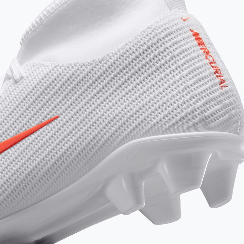 Gyermek focicipők Nike Jr. Mercurial Superfly 11 Club white/bright crimson/blur 7