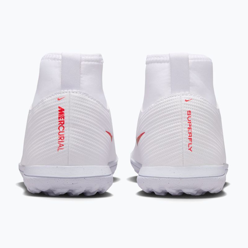 Gyermek focicipők Nike Jr. Mercurial Superfly 11 Club white/bright crimson/blur 2