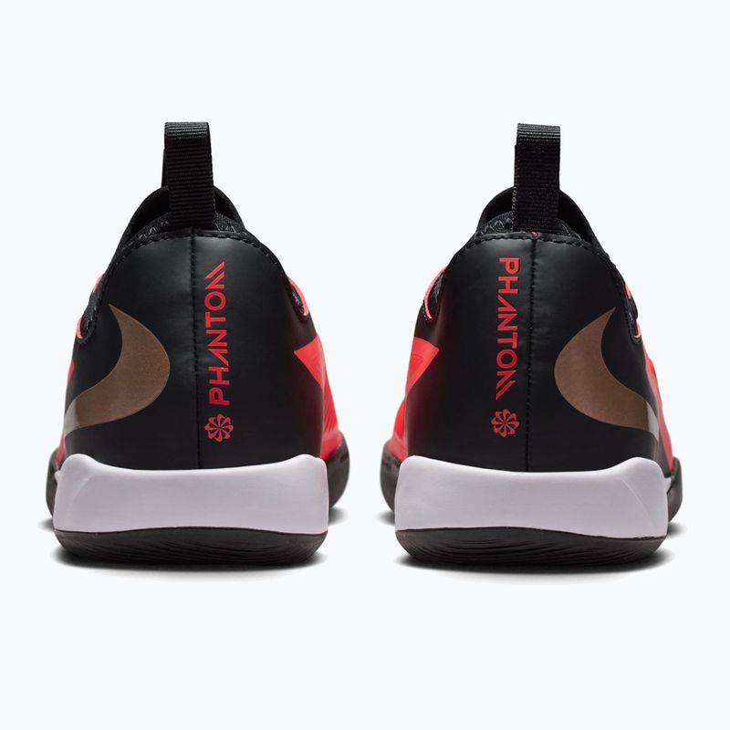 Gyermek focicipők Nike Jr. Phantom 6 Low Academy Bright Crimson/Bright Crimson/Black 2