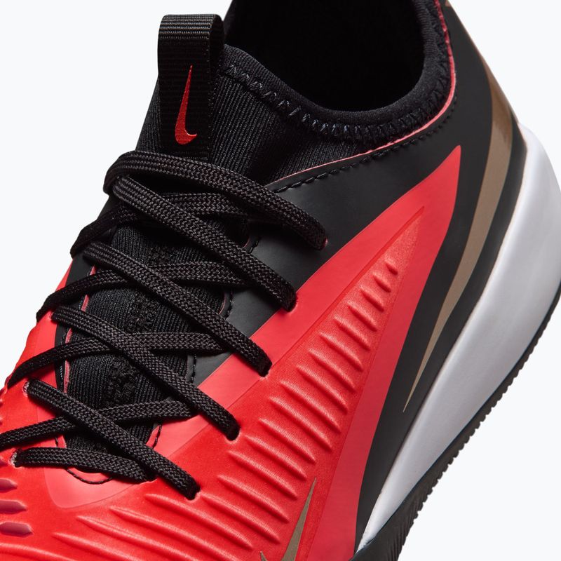 Gyermek focicipők Nike Jr. Phantom 6 Low Academy Bright Crimson/Bright Crimson/Black 5