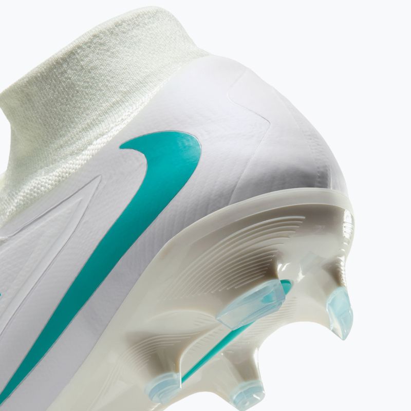 Férfi focicipők Nike Phantom 6 High Pro FG white/white/dusty cactus 6