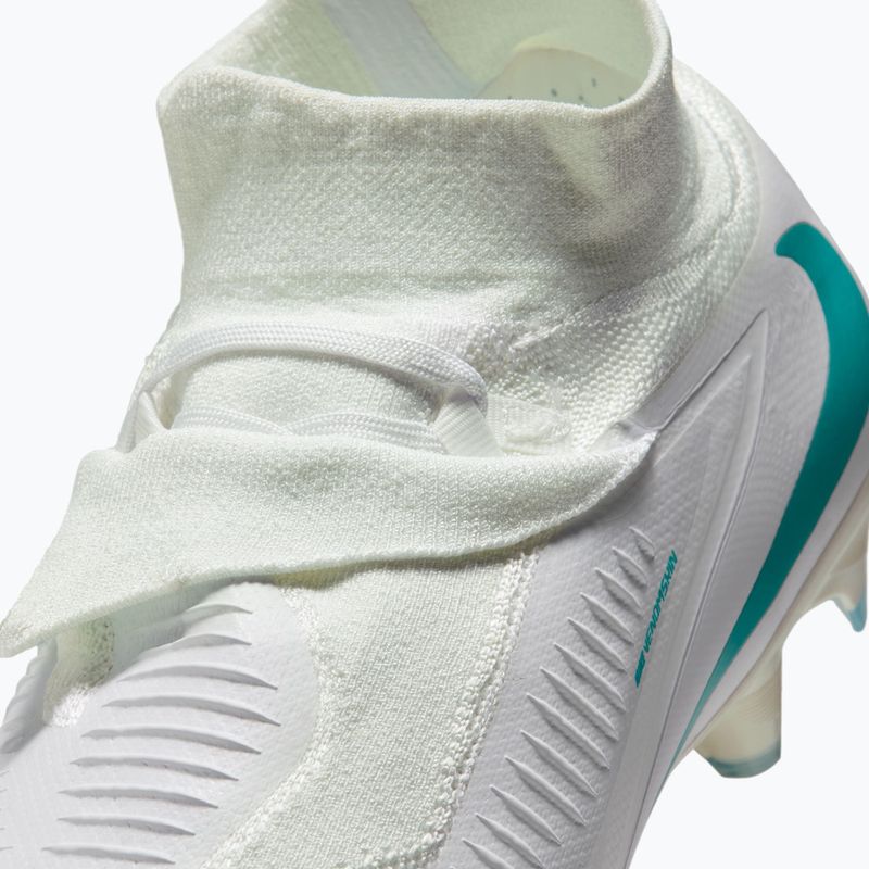 Férfi focicipők Nike Phantom 6 High Pro FG white/white/dusty cactus 7