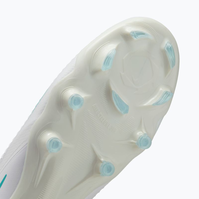Férfi focicipők Nike Phantom 6 High Pro FG white/white/dusty cactus 8
