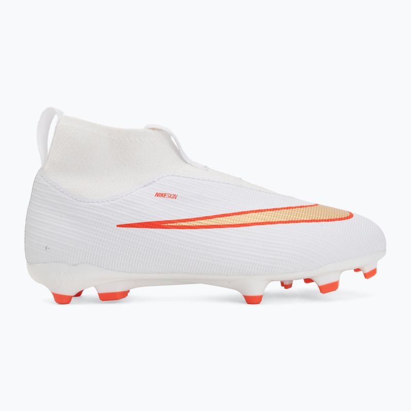 Gyermek focicipők Nike Jr. Mercurial Superfly 11 Academy white/bright crimson/blur 2